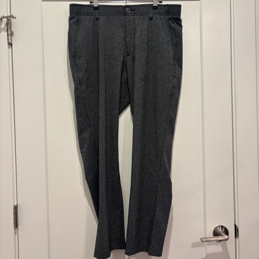 Under Armour Mens Performance Golf Pants Charcoal Gray 36/30 Straight Trousers